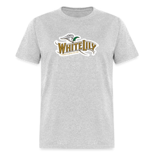 Load image into Gallery viewer, White Lily Logo T-Shirt - heather gray
