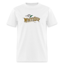 Load image into Gallery viewer, White Lily Logo T-Shirt - white
