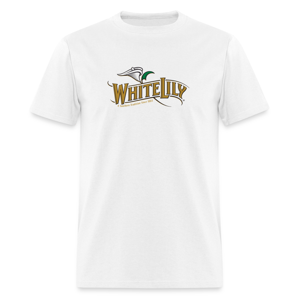 White Lily Logo T-Shirt - white