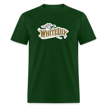 Load image into Gallery viewer, White Lily Logo T-Shirt - forest green
