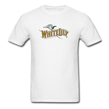 Load image into Gallery viewer, White Lily Logo T-Shirt - white
