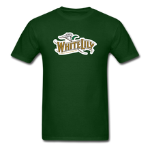 Load image into Gallery viewer, White Lily Logo T-Shirt - forest green
